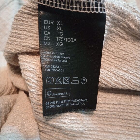 H&M XL Button Front Romper Adj Spaghetti Straps, Comfy Cruise Beach Resort - Picture 5 of 9